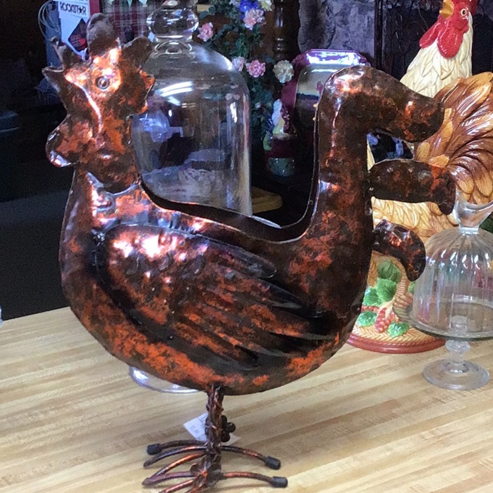 Rooster FarmHouse Decor Artificial Planter❤️ - Picture 6 of 9